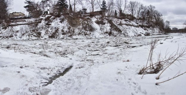 This is a panorama made of six images so there is a bit of distortion.