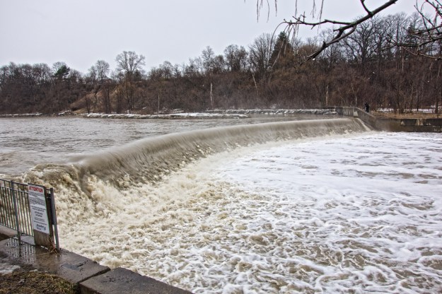 Huge amounts of water drain into the Lower Humber.