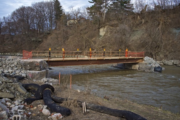 A view of the bridge from the south.