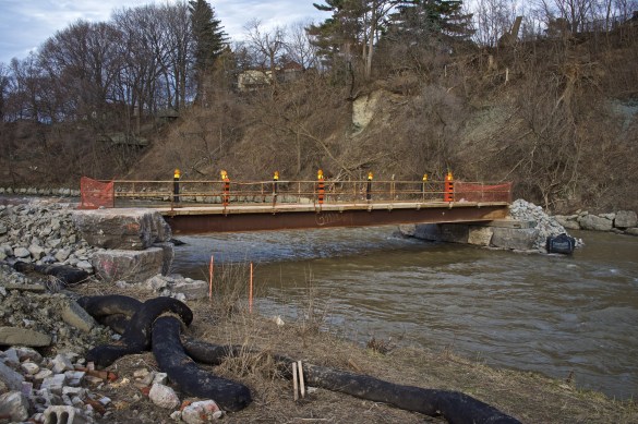 A view of the bridge from the south.